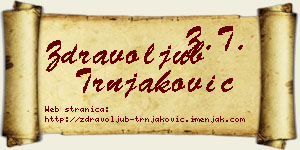 Zdravoljub Trnjaković vizit kartica